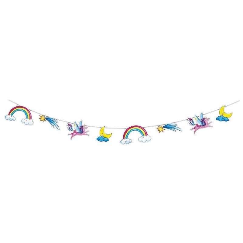 Guirlande anniversaire - Licornes