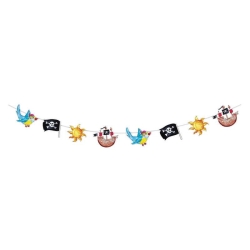 Guirlande anniversaire - Pirate