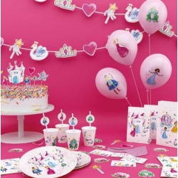 Guirlande anniversaire - Princesses