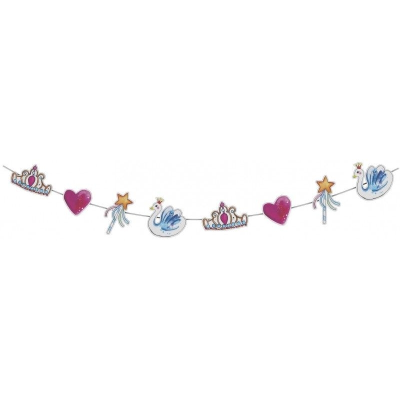 Guirlande anniversaire - Princesses