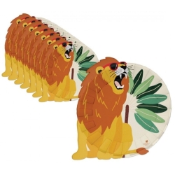 Assiettes - Animaux de la savane