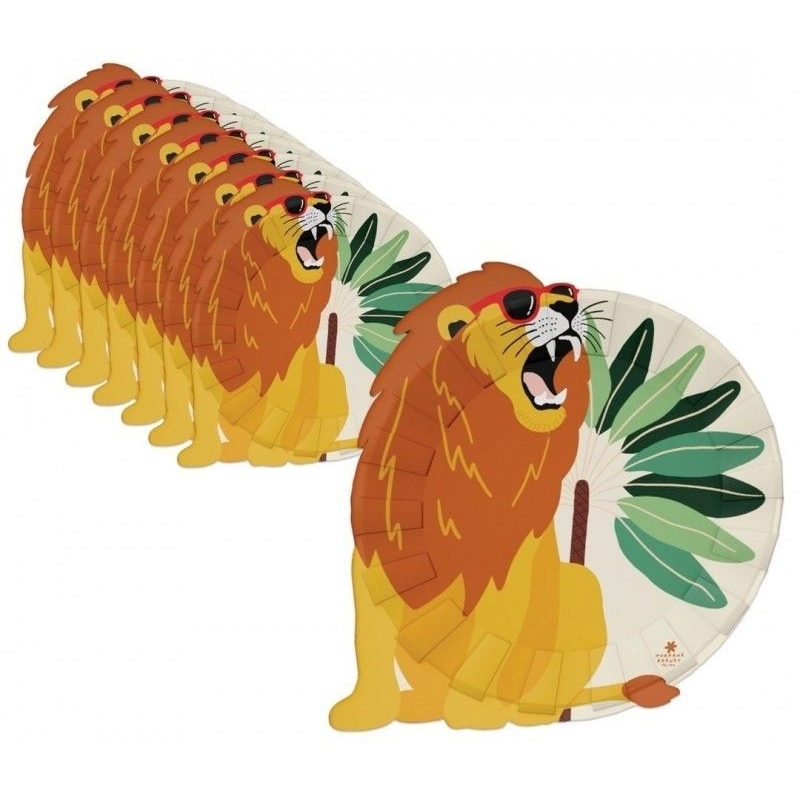 Assiettes - Animaux de la savane