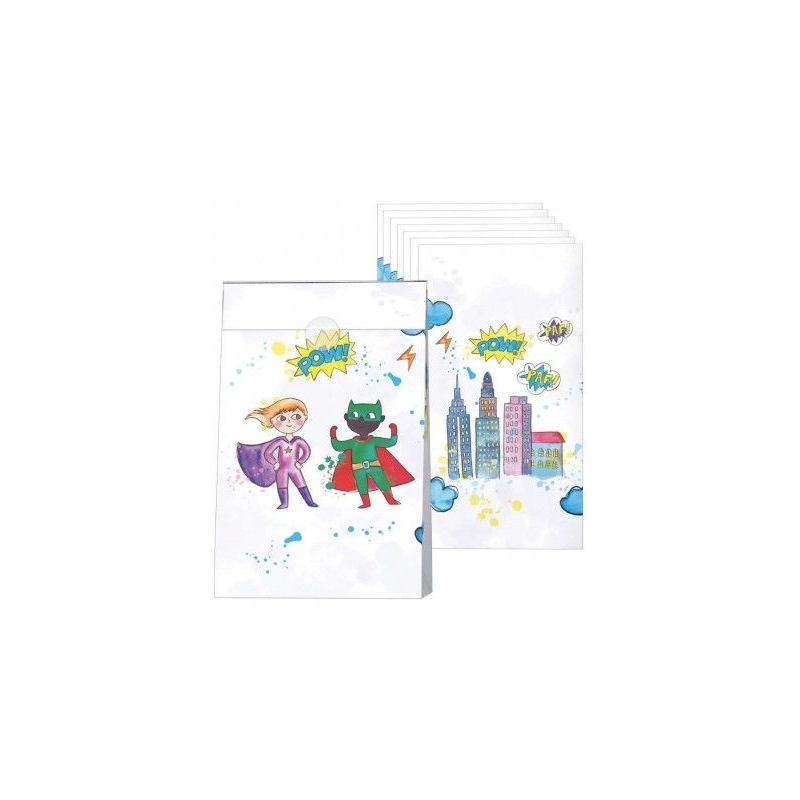 Sachets d'anniversaire - Super-héros
