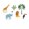 Piques à gâteaux - Animaux de la savane