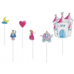 Piques à gâteaux - Princesses
