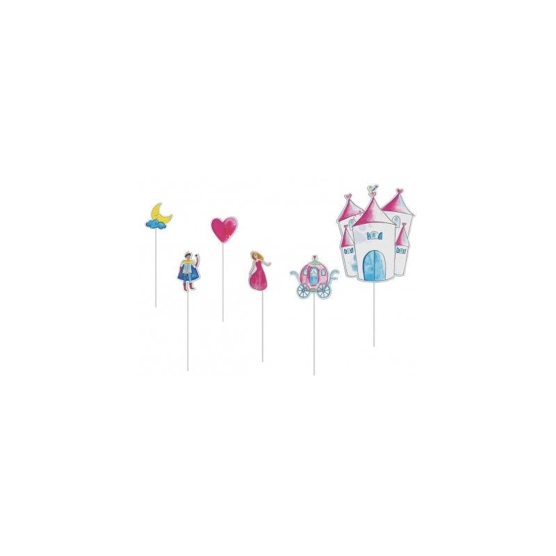 Piques à gâteaux - Princesses