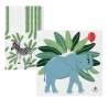 Serviettes - Animaux de la savane