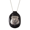 Collier badge policier