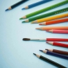 Crayons de couleurs aquarellables