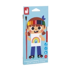 Crayons de couleurs aquarellables