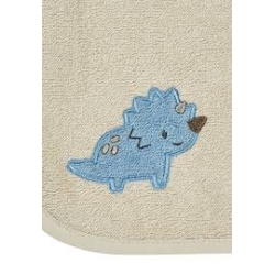 Bavoir imperméable Dino écru