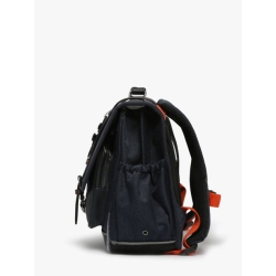 Cartable moyen 38 cm - Navy Orange