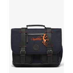 Cartable moyen 38 cm - Navy Orange