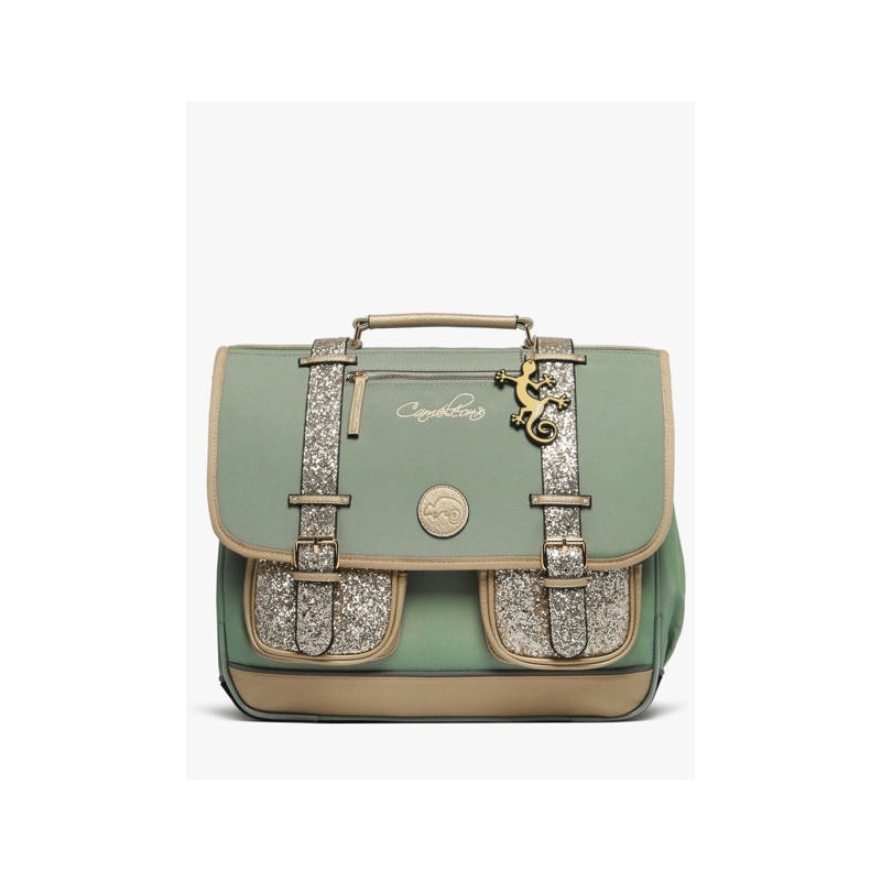 Grand cartable 41 cm - Glossy Green
