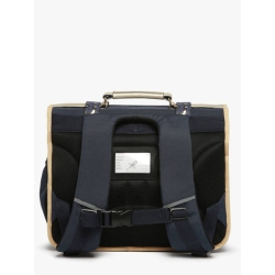 Cartable moyen 38 cm - Navy gold léopard