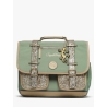 Cartable moyen 38 cm - Glossy green