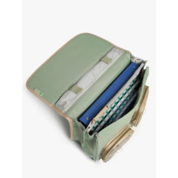 Cartable moyen 38 cm - Glossy green