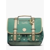 Grand cartable 41 cm - Green marguerite