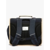 Grand cartable 41 cm - Navy gold léopard