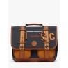 Cartable moyen 38 cm - Mustard badges