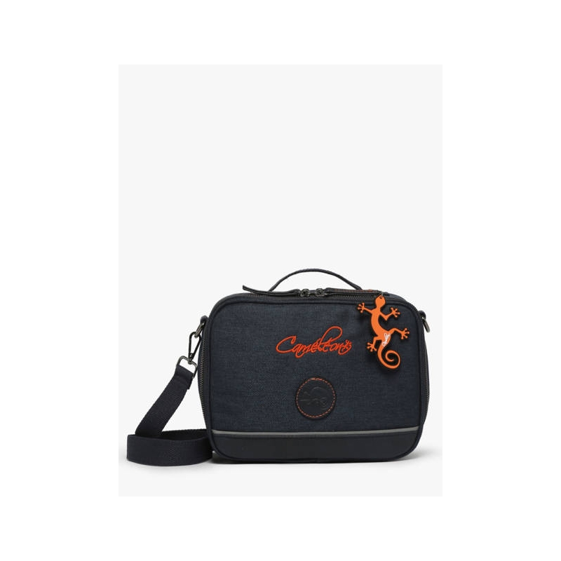 Sac goûter isotherme - Navy orange