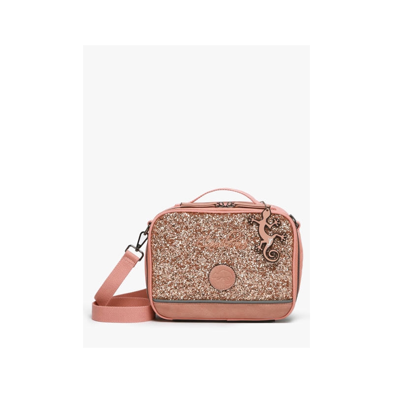 Sac goûter isotherme - Glossy pink