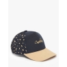 Casquette 52-56 cm - Navy gold leopard