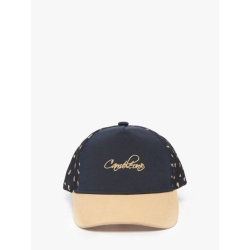 Casquette 52-56 cm - Navy gold leopard