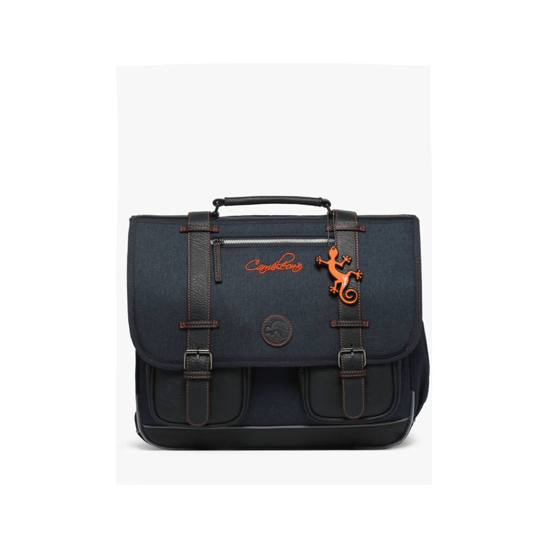 Grand cartable 41 cm - Navy Orange