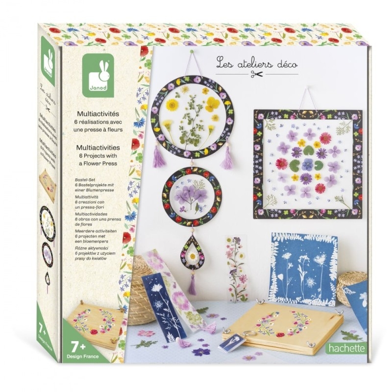 Les ateliers déco - Multiactivités presse à fleurs