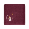 Serviette 70x140 - Souris framboise