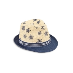 Chapeau de paille tortue T49