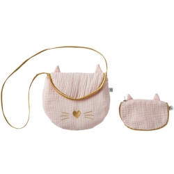 Sac et porte-monnaie Chat