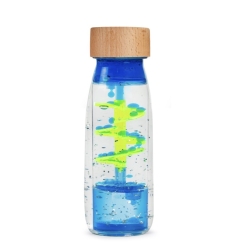 Bouteille sensorielle Move - Spirale bleue