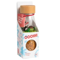 Bouteille sensorielle - Cherche et trouve Jurassic