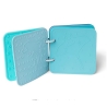 Livre de bain en silicone bleu