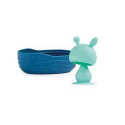 Bateau de bain et lapin à ventouse