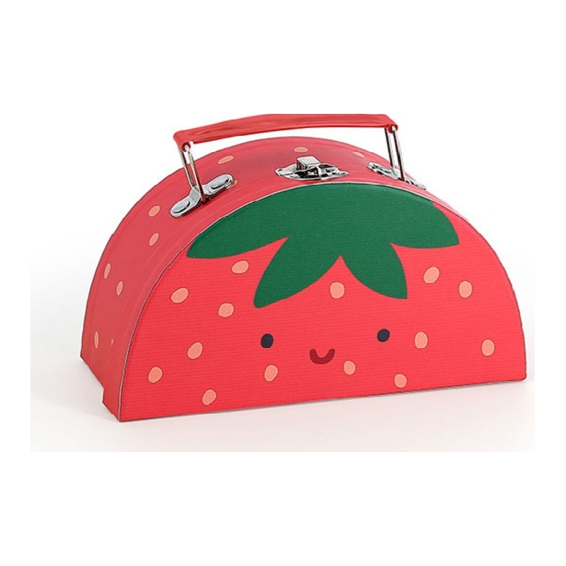 Valise en carton Vilac - Fraise