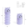 Trousse en silicone rétractable - Chat