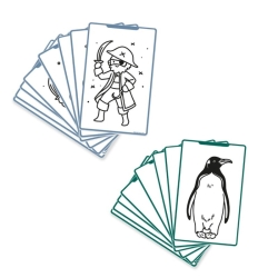 Kidydraw - Fiches Animaux du monde/Pirates