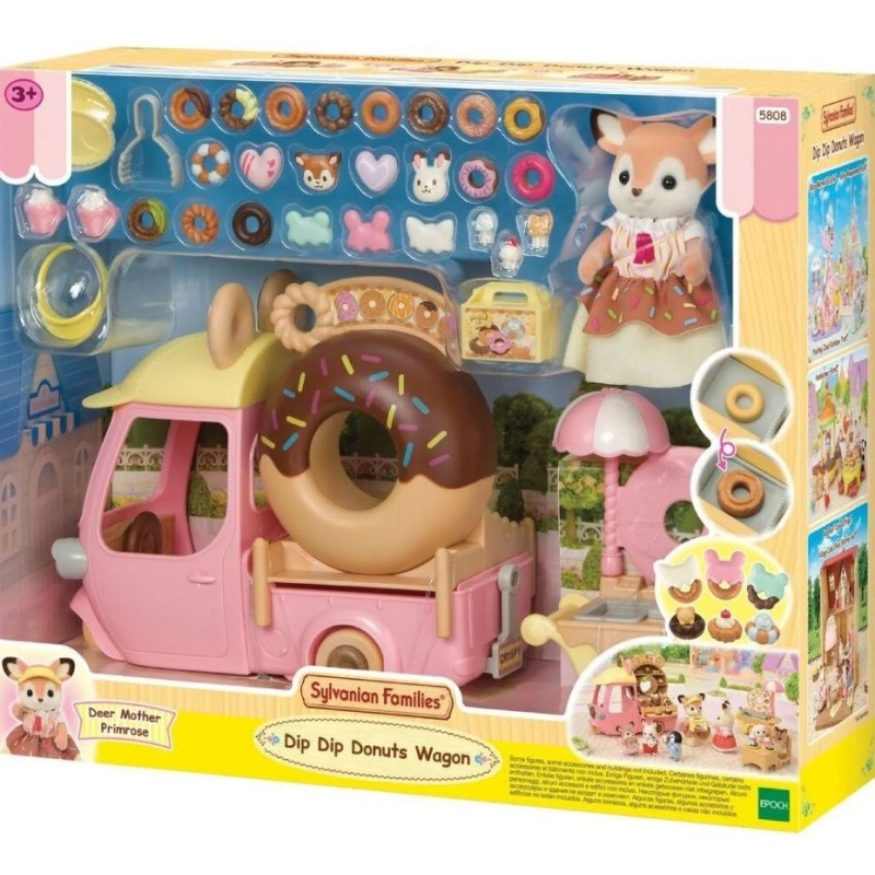 Sylvanian Families - Le chariot de donuts