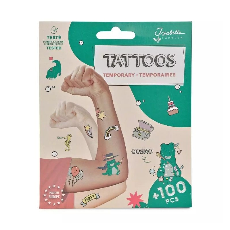Tatouages Cosmo le crocodile