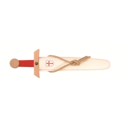 Épée et fourreau de Templier - blanc