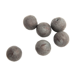 20 boules pour fronde en bois
