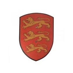 Bouclier en bois Richard  Coeur de Lion