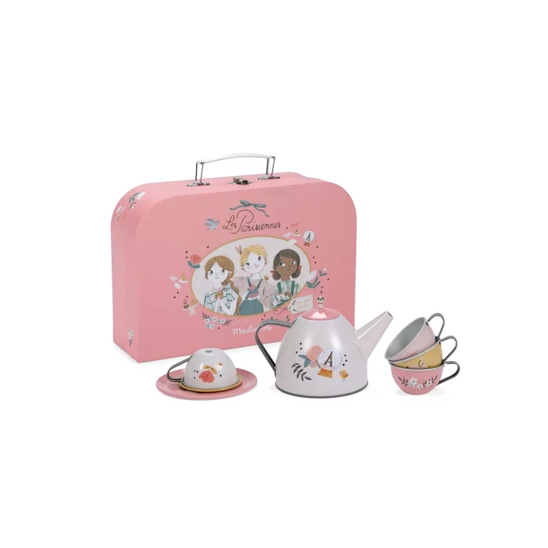 Les Parisiennes - Valise dinette thé