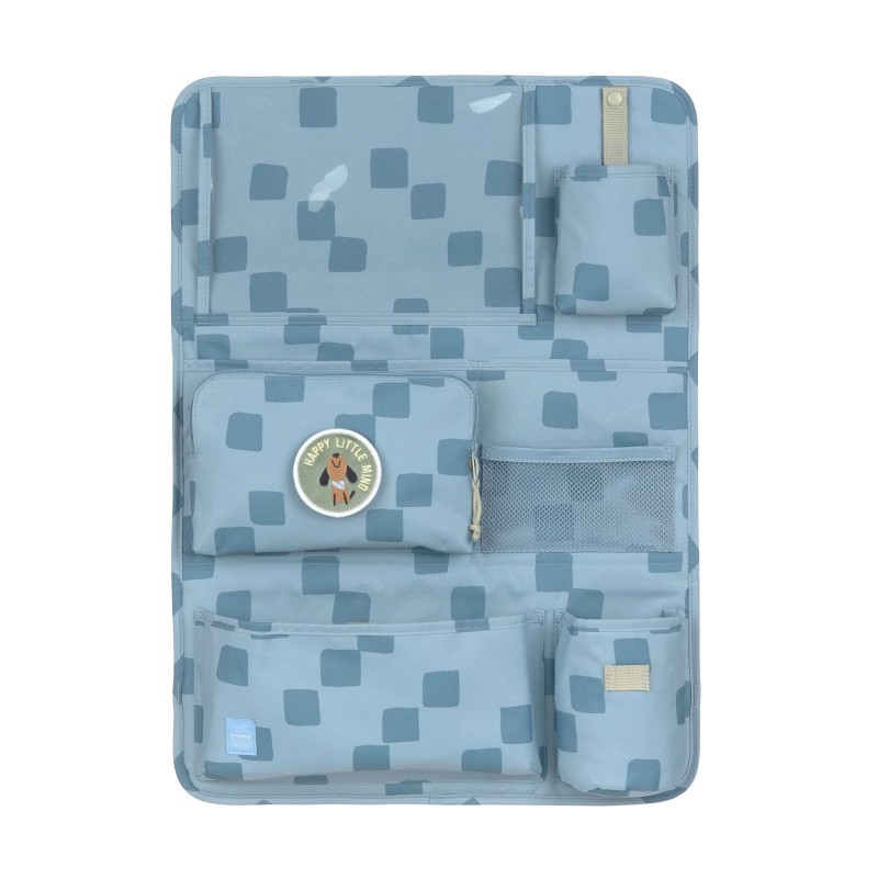 Panneau à poche voiture - Pattern Party bleu
