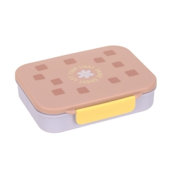 Boîte à gouter Bento  - Pattern Party rose