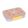 Boîte à gouter Bento  - Pattern Party rose
