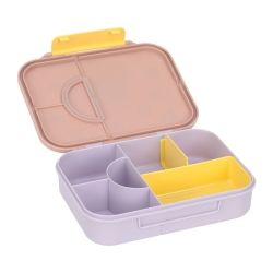 Boîte à gouter Bento  - Pattern Party rose